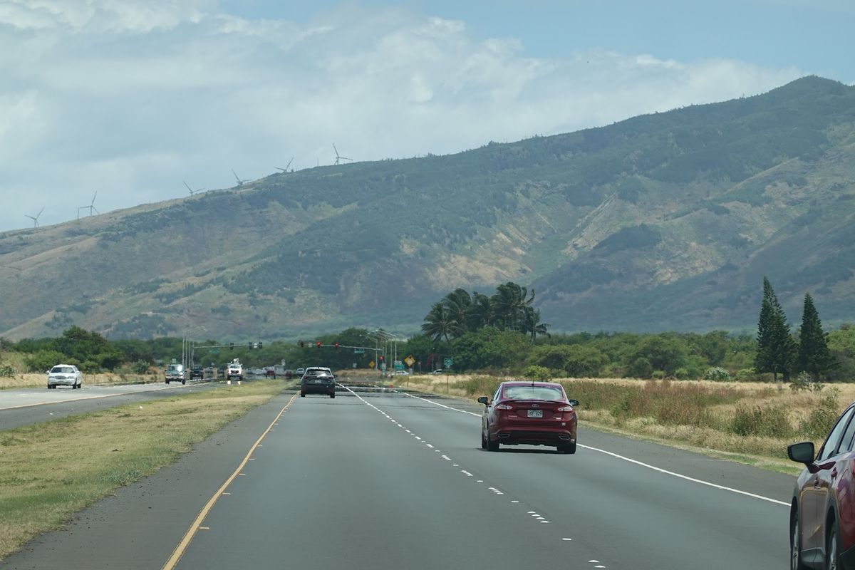 マウイ島からタクシーで1時間くらいかけて『ウェスティンマウイリゾート』へ