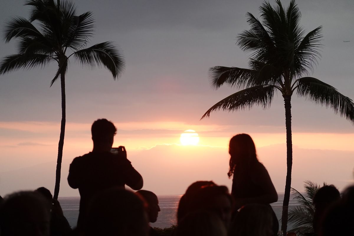 夕食はフォーシーズンズマウイのレストラン「spago」

美味しかった気が...