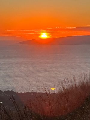 大室山にて