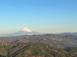 大室山にて