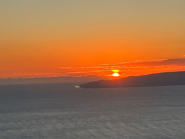 日本・静岡県「正月旅行」の写真：大室山にて