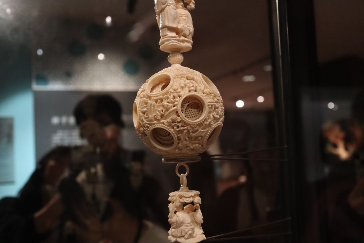 台湾の故宮博物館に行ったけど、白菜と角煮の石は他の博物館に出張中でした…。