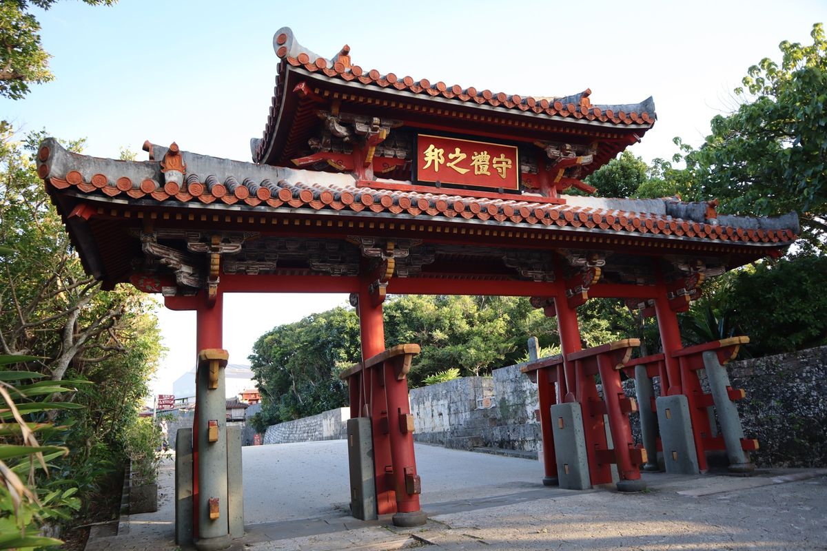 首里城と国際通りをふらふら。