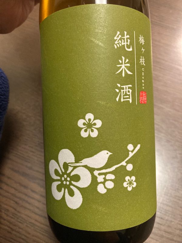 日本・長崎県「梅ヶ枝 純米酒」の写真