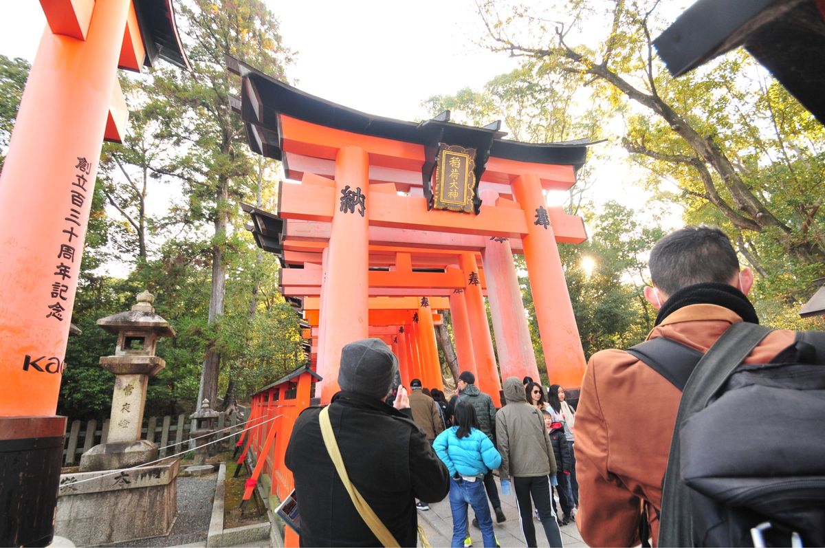 海外からの観光客が多くて歩くのも大変で疲れました