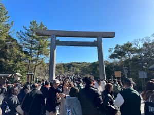 伊勢神宮で初詣