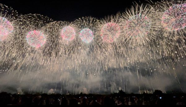 日本・新潟県「長岡花火」の写真：フェニックス