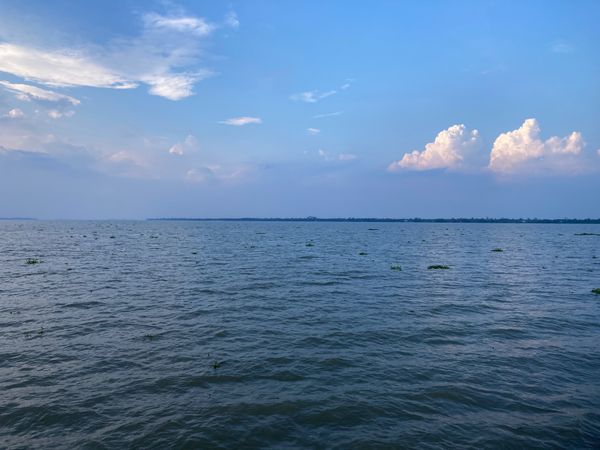 ベトナム「ベトナム(100)」の写真：メコン、その他夕景。