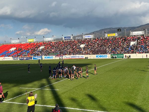 日本・大阪府「おおさか」の写真：高校ラグビー決勝２