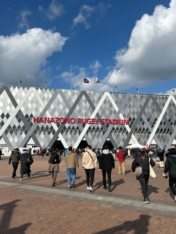 日本・大阪府「おおさか」の写真：高校ラグビーの決勝１
