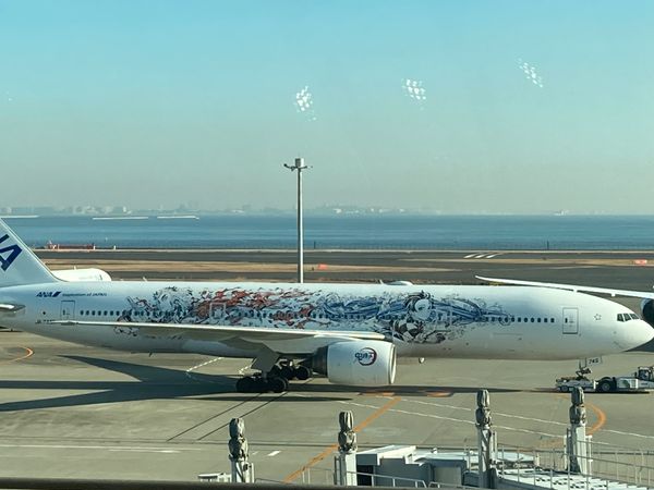 日本・大阪府「大阪・冬の陣2024」の写真：例によって羽田から関空へ。数日前の事故で...