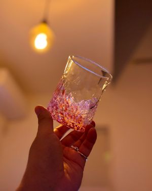 「琉球ガラス村」
ガラス製作体験をしました！
