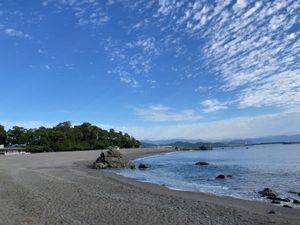 4日目　桂浜

朝イチで桂浜へ
人が少ない時間、良い天気で綺麗な写真が撮れた📷