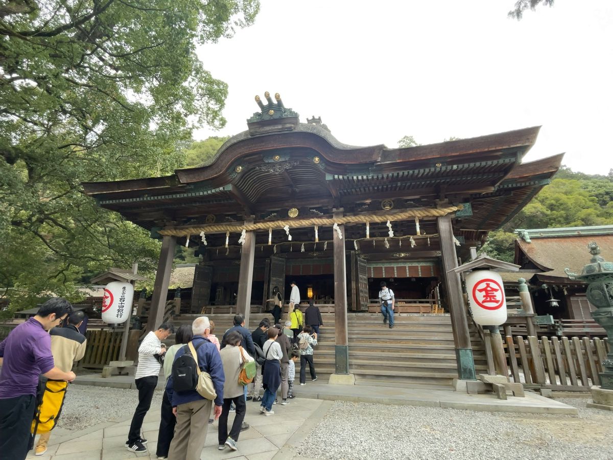 2日目　高松→琴平

朝から金刀比羅宮へ。御本宮まで階段785段…！
「こ...