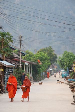 ムアンゴイの風景。
人も犬もみんな優しい。