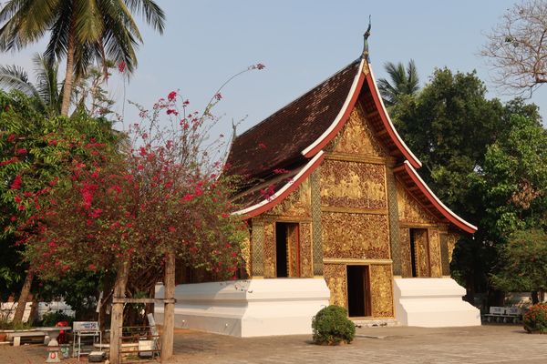 ラオス人民民主共和国・ルアンパバーン「カンボジア&ラオス旅🇰🇭🇱🇦」の写真：3度目のワットシェントーン。