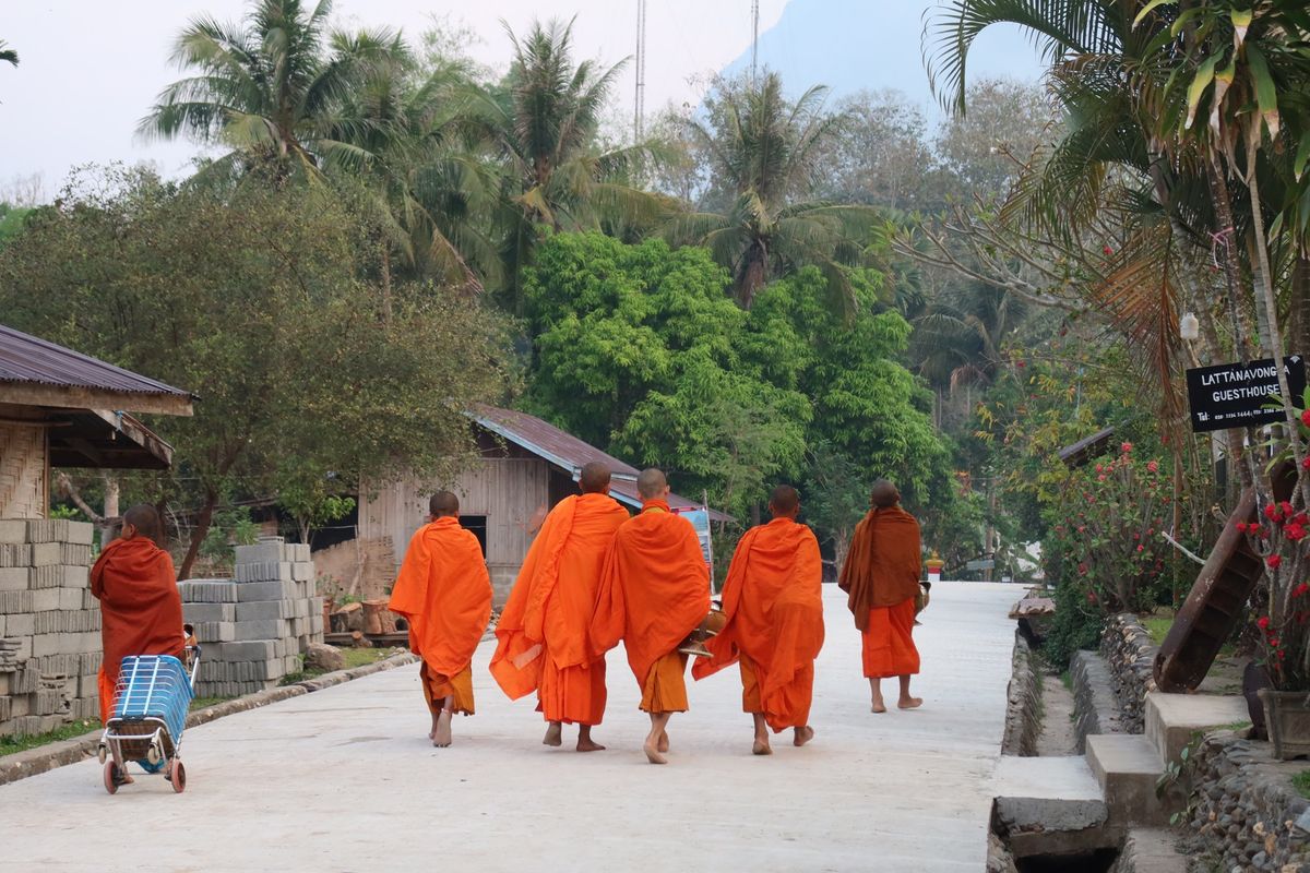 ムアンゴイの風景。
人も犬もみんな優しい。