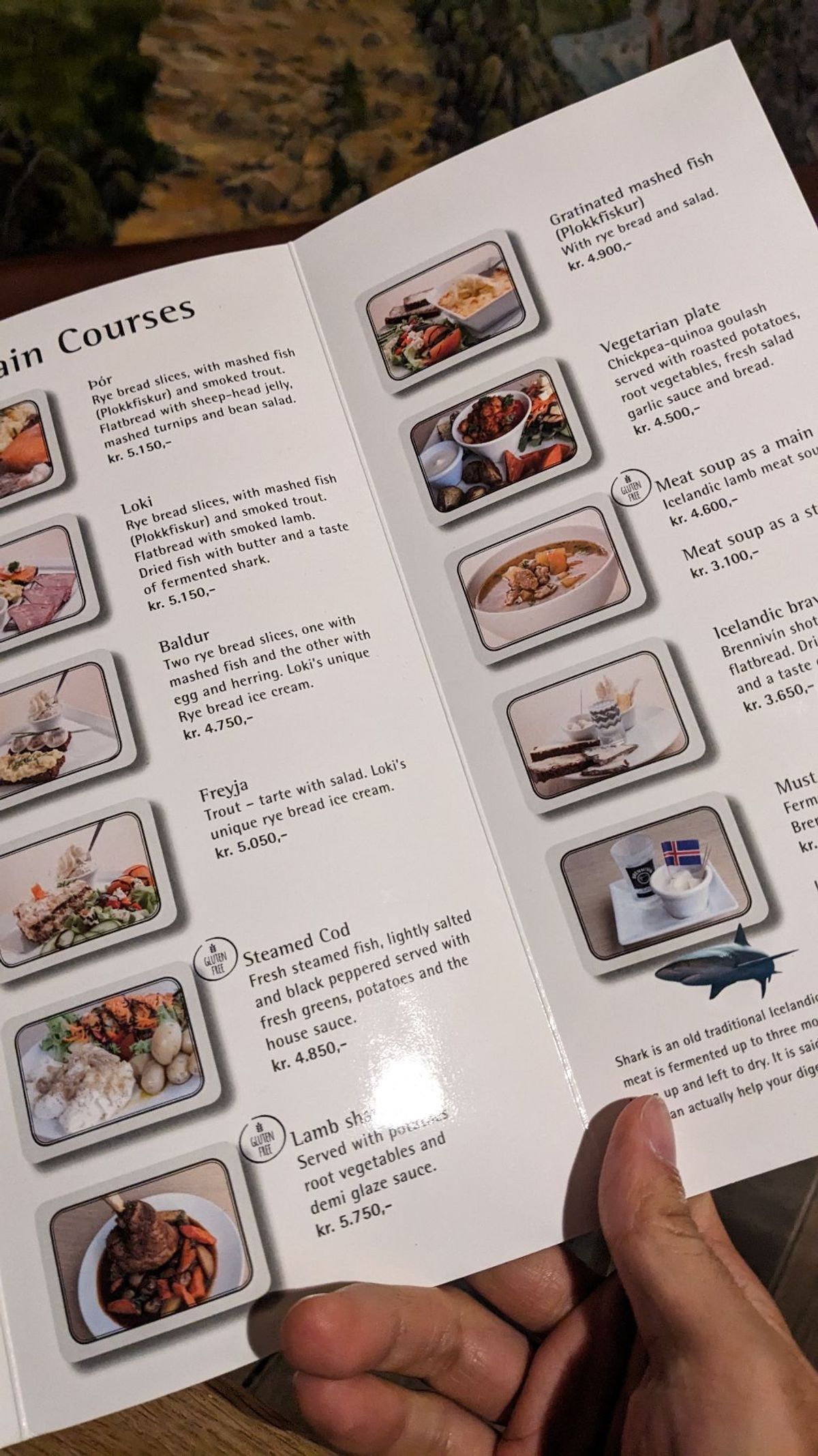 夜ご飯はCAFE LOKIで。
アイスランドはラム肉をよく食べるということ...