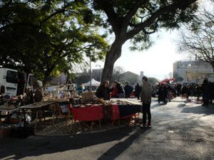 12/30
アルファマ地区へ。
この日の目当ては泥棒市（Feira da ...