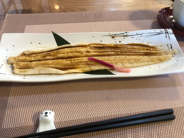 日本・長崎県「対馬旅行」の写真：食事
穴子が有名らしくめっちゃ美味かった！