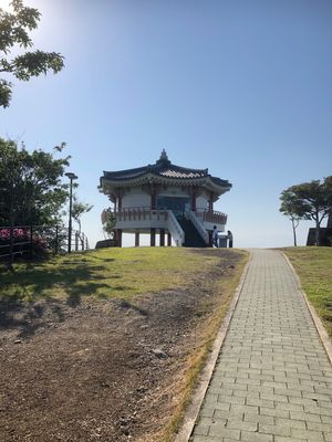 対岸の朝鮮半島が見えたり独特雰囲気