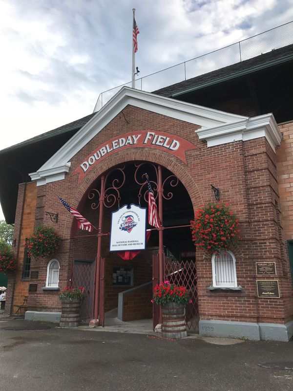 アメリカ(米国)・ニューヨーク「アメリカ　テキサス」の写真：野球発祥の地クーパーズタウン