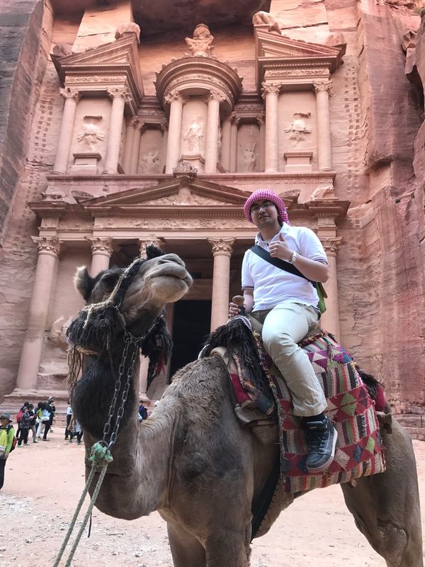 ヨルダン「ヨルダン」の写真：ペトラ遺跡
