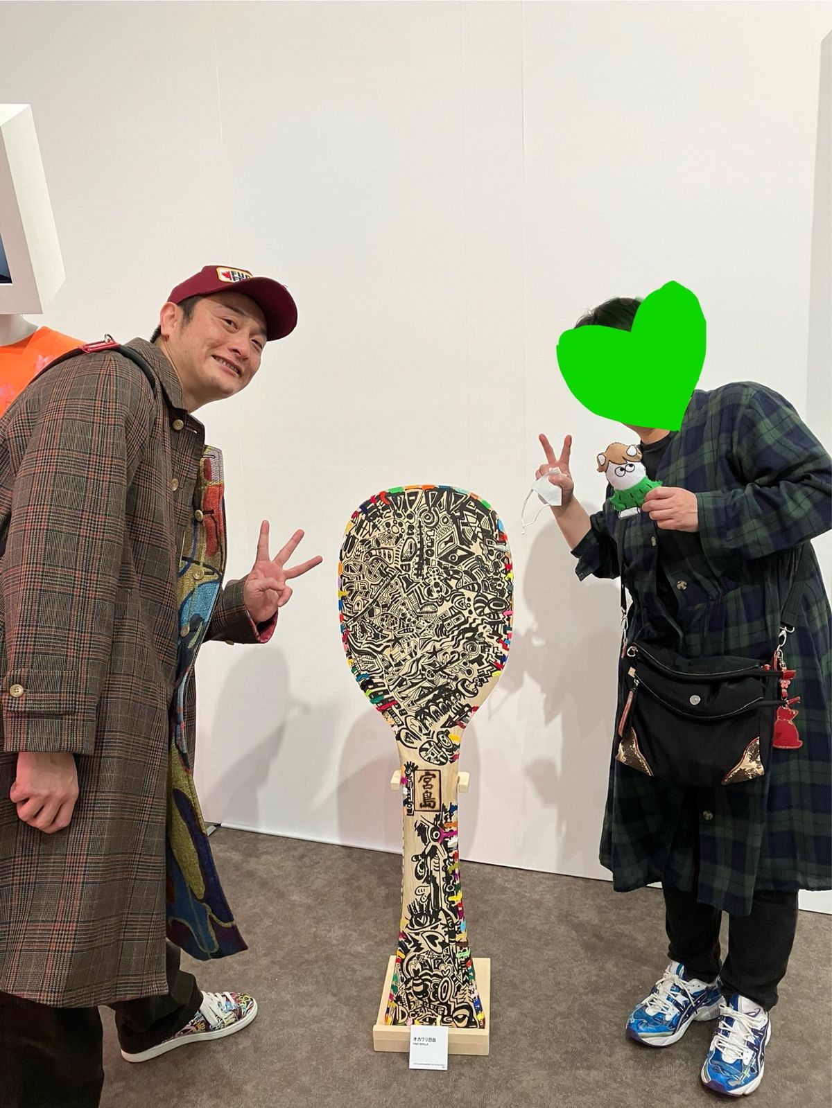 広島の個展へ
そしてそこで、ものまねJPさんに遭遇！
ずーっとおしゃべりし...