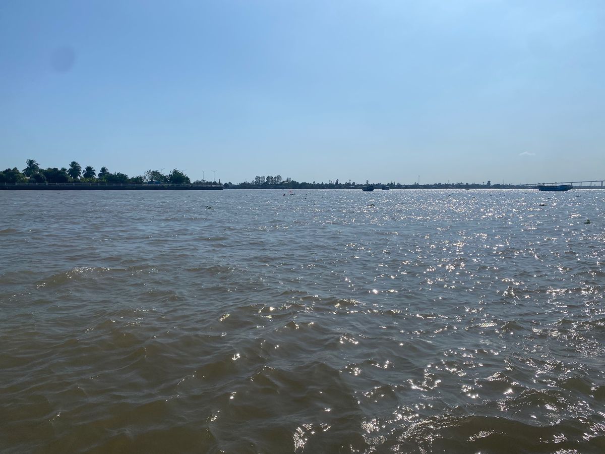 メコン川　クルージング
最後の締めくくり。　
これで充分