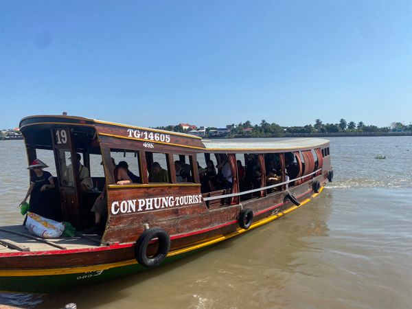 ベトナム・ホーチミン「ベトナム🇻🇳 ホーチミンの旅」の写真：メコン川　クルージング
最後の締めくくり...