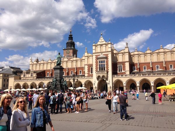 ポーランド・ワルシャワ「ポーランド」の写真：クラクフ
街が凄く綺麗