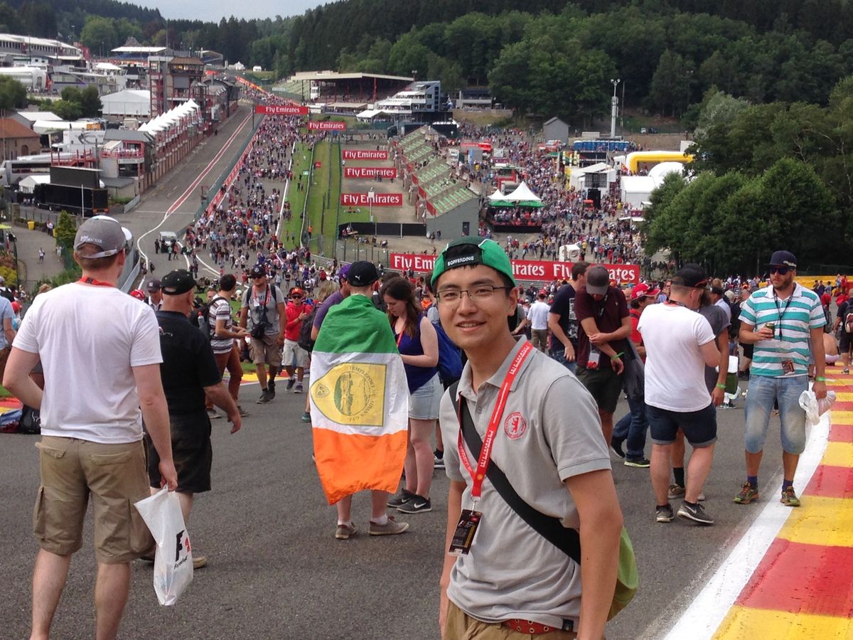 レース後のコース開放