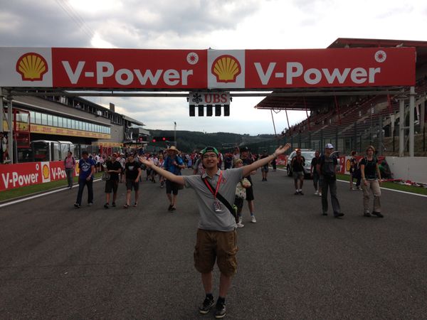 ベルギー・ブリュッセル「ベルギー　F1」の写真：レース後のコース開放