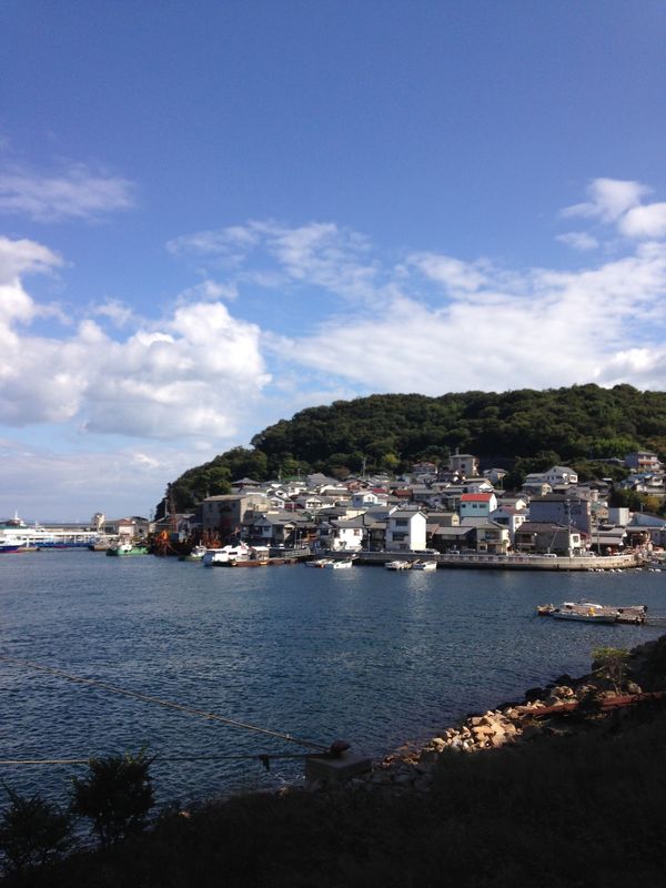 日本・岡山県「家島→岡山」の写真：姫路市家島
当時好きだった小説の舞台？