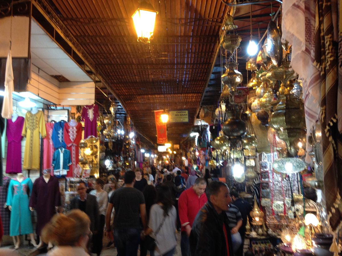 マーケットの様子