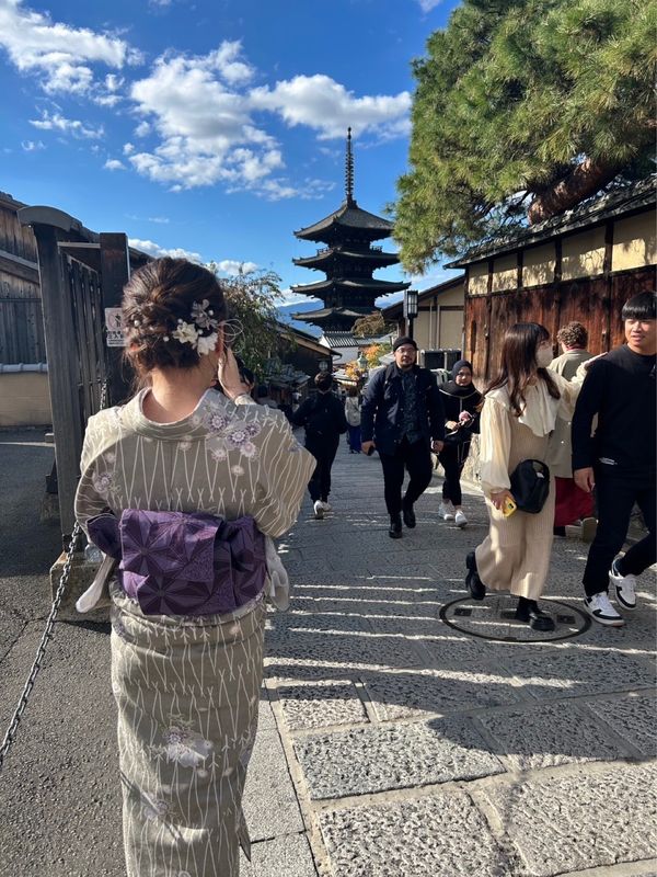 日本・京都府「京都旅行」の写真：清水寺方面