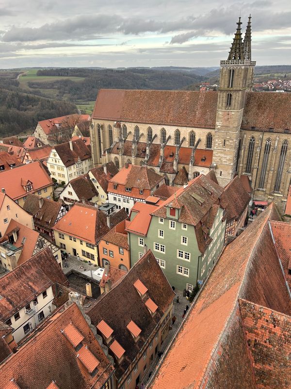 ドイツ・ミュンヘン「ドイツ旅行🇩🇪」の写真：ローテンブルク
思ってた通りの素敵な街😊