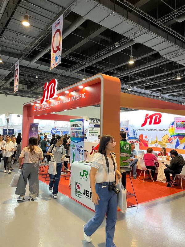 フィリピン・マニラ「フィリピン旅行博」の写真：旅行博の様子