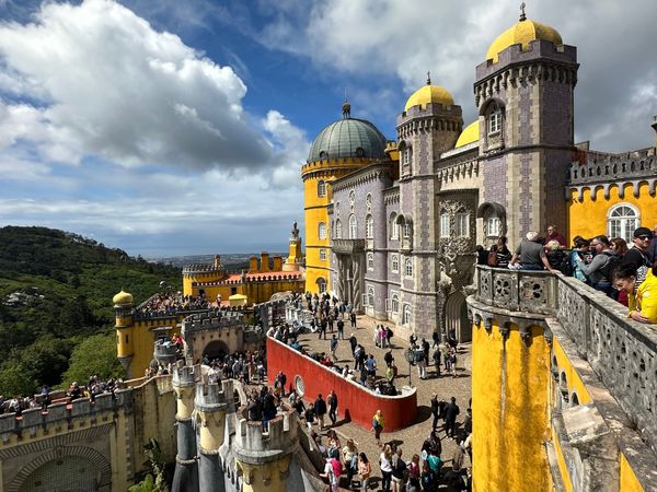 ポルトガル・リスボン「ポルトガル旅行」の写真：5/2
シントラ
ペーナ宮殿、モレス城壁...