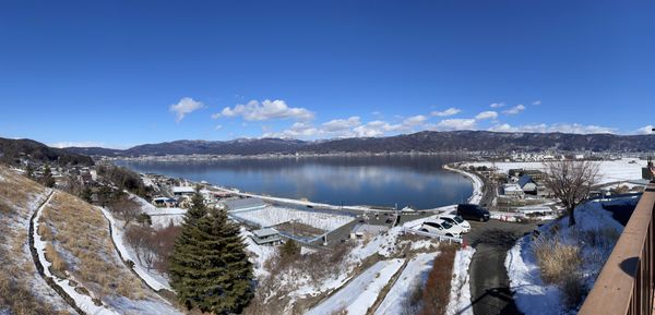 日本・長野県「阿智村」の写真：諏訪湖