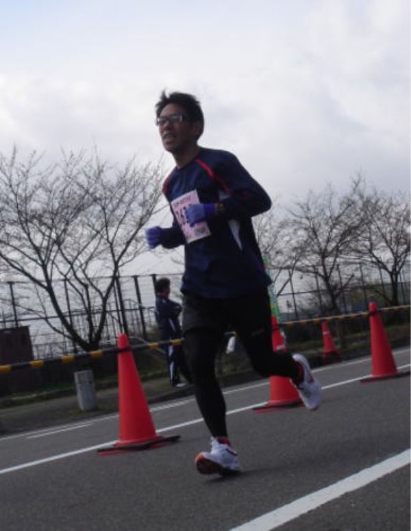 日本・岐阜県「初ハーフマラソン　岐阜　関市」の写真：初ハーフマラソン。1時間39分59秒。ギ...