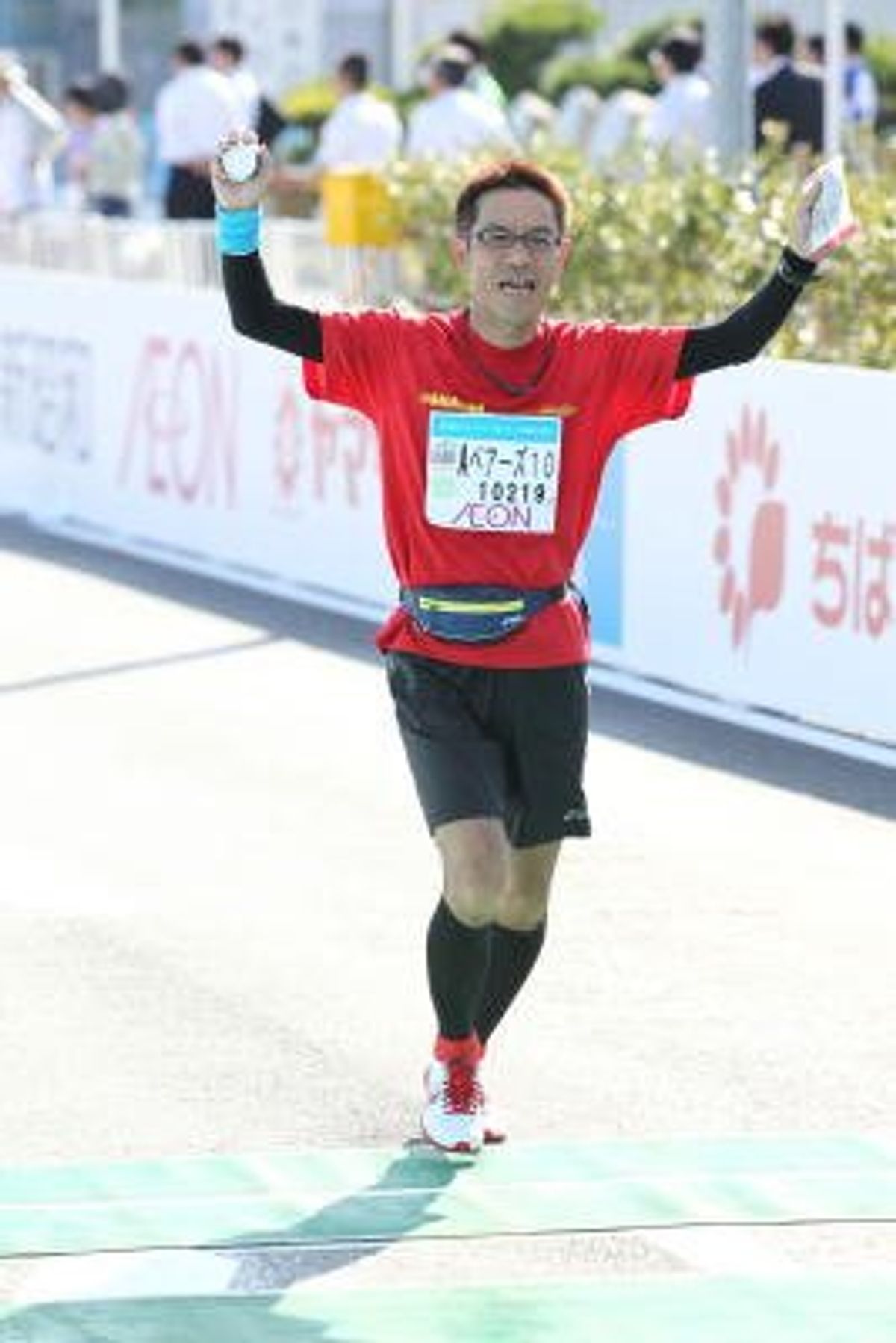 リレーマラソンから１週間後のフル。前日も歩き回って疲れもピークでした。
3...