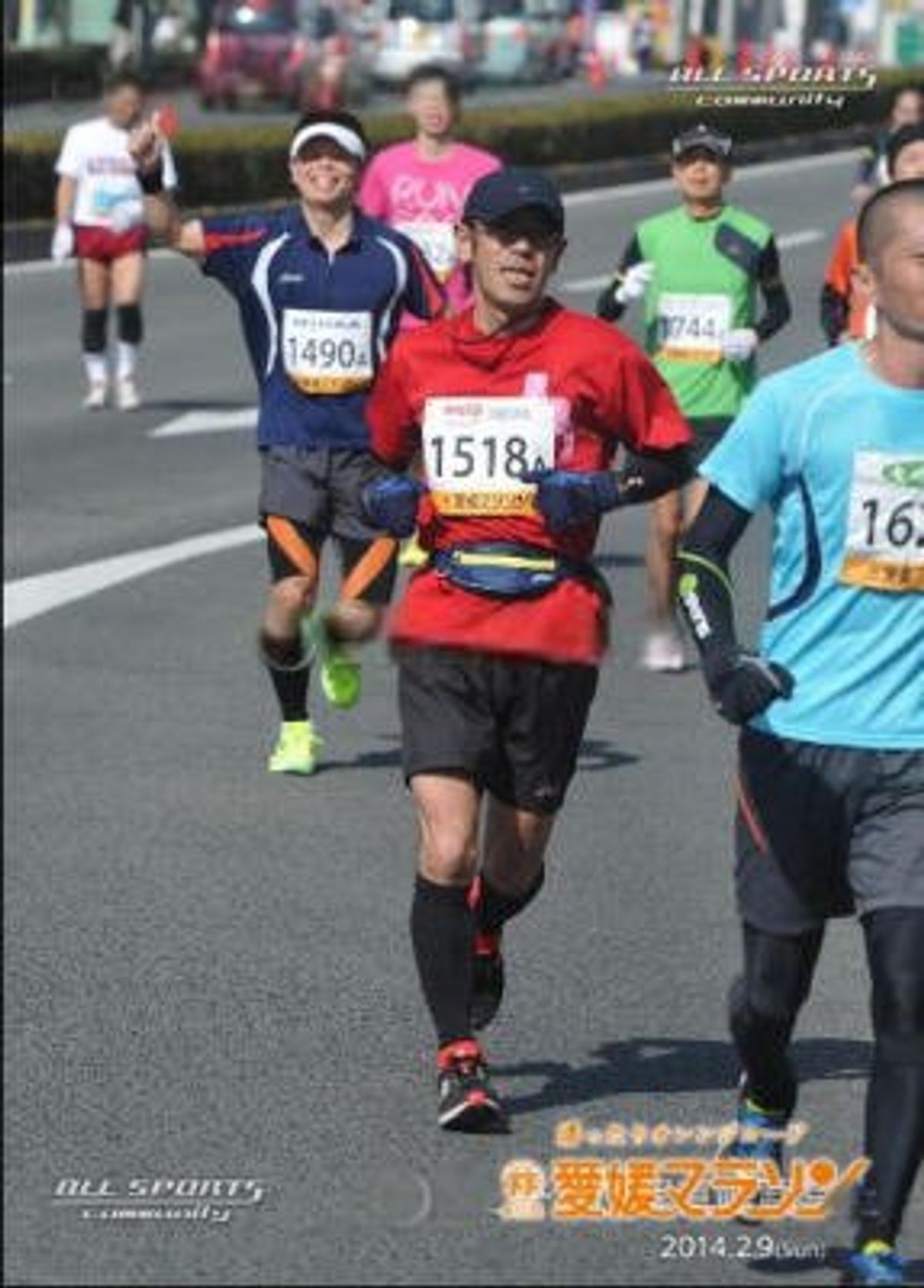 エネルギー切れで後半失速。３時間２７分３６秒。