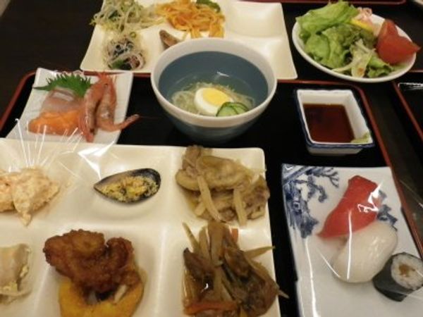 日本・岩手県「岩手　夫婦二泊三日旅ＲＵＮ　花巻」の写真：ハーフ走ったかーちゃんとおいしいビールで乾杯。