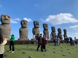 サンメッセ日南でモアイ像🗿‼️
大きくてビックリ‼️