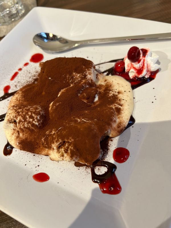 日本・兵庫県「ボタン鍋を食べる」の写真：お昼のデザート