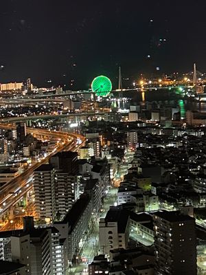 ホテルからの夜景