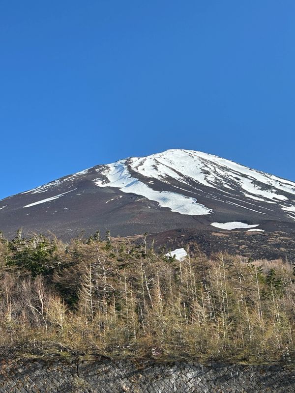 「東京と山梨」の写真：富士５合目より