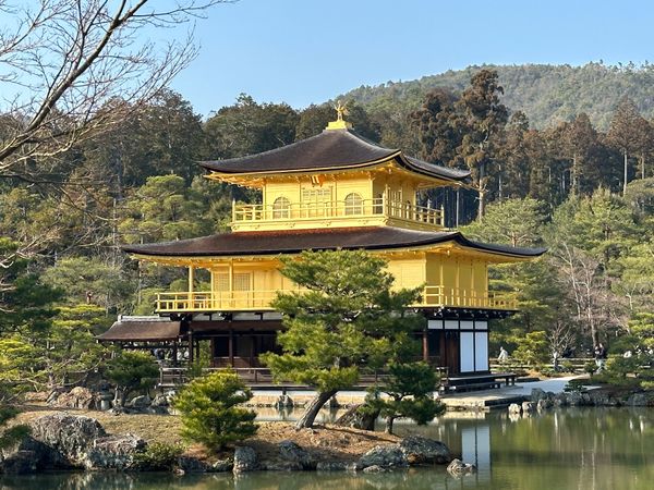 日本・京都府「京都散歩」の写真：世界遺産鹿苑寺、龍安寺、仁和寺
そして京都御所