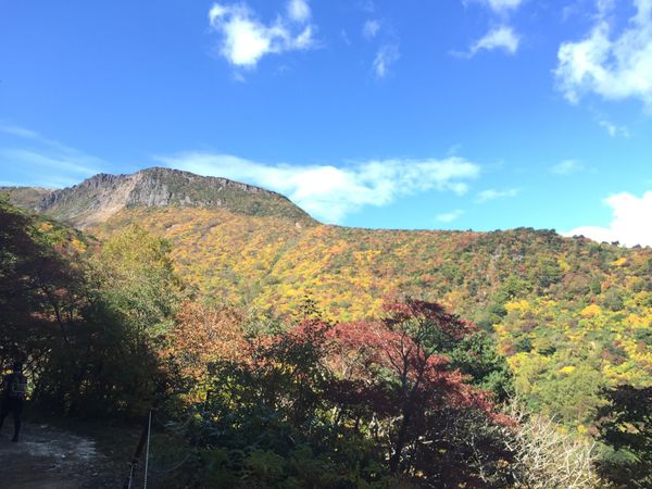 日本・福島県「安達太良山登山」の写真